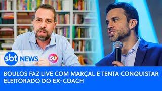 Boulos faz live com Marçal e tenta conquistar eleitorado do ex-coach