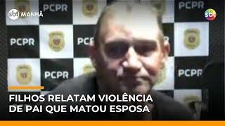 Filha diz que pai falava em “fazer chacina e mudar o Brasil” antes de matar mãe | #SBTManha
