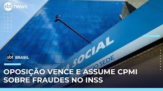 Oposição elege presidente e relator da CPMI sobre fraudes no INSS | #SBTBrasil 