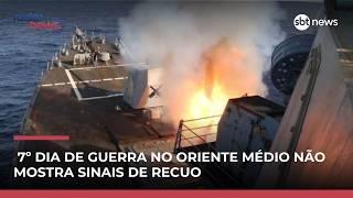 Israel e Irã trocam ataques no 7º dia de conflito enquanto EUA prometem nova ofensiva | #RadarNews