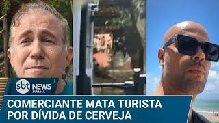 Preso comerciante acusado de matar turista norte-americano em Recife | #SBTNews Manhã (21/03/25)