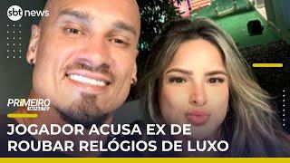 Jogador Maicon Pereira acusa ex-mulher de roubo de relógios de luxo | #PrimeiroImpacto