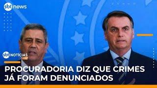 PGR pede arquivamento de inquérito contra Bolsonaro e Braga Netto por atos no 7/9 | #SBTNotícias