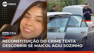 Caso Vitória: reconstituição é feita sem presença de preso pelo crime | Tá na Hora (24/04/25)