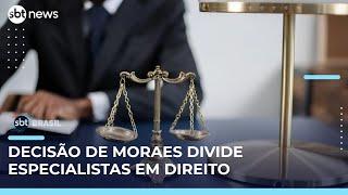 Juristas divergem sobre prisão domiciliar de Bolsonaro decretada por Moraes | #SBTBrasil