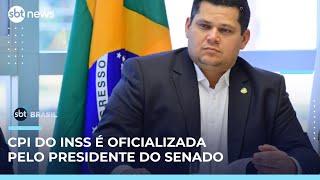 Senado oficializa CPI mista para investigar descontos ilegais no INSS  | #SBTBrasil