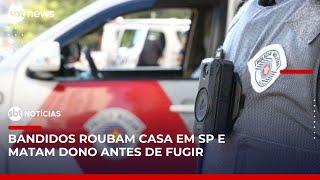 Quadrilha invade casa em bairro de luxo de SP e mata morador | #SBTNotícias (05/06/25)