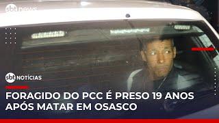 Foragido do PCC é preso após 19 anos por latrocínio e morte de GCM em Osasco | #SBTNoticias