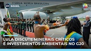 Lula chega à África do Sul para cúpula do G20
