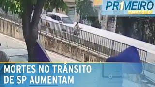 Mortes no trânsito de SP aumentam; jovem ficou em estado vegetativo | Primeiro Impacto (03/02/25)