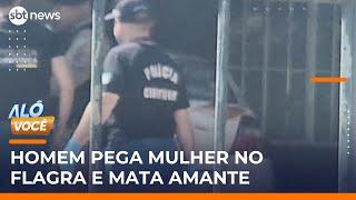 Homem é morto a facadas após ser surpreendido com mulher casada | #AloVoce
