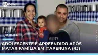 Jovem de 14 anos mata pais e irmão de 3 anos em Itaperuna (RJ) | #SBTBrasil 