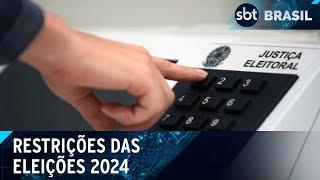 Eleições 2024: veja o que é proibido a partir deste sábado (6) | SBT Brasil (05/07/24)