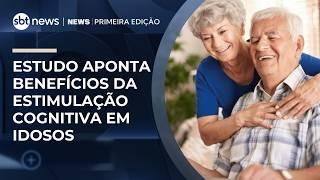 Estimular o cérebro pode ajudar no envelhecimento saudável, diz pesquisa | #NewsPrimeiraEdição