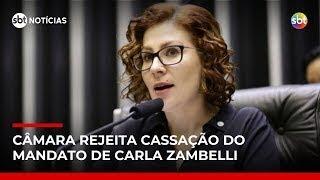 Câmara rejeita cassação do mandato de Carla Zambelli | #SBTNotícias