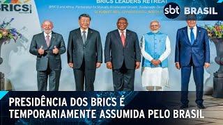 Brasil assume presidência dos Brics; encontro do grupo será no país | SBT Brasil (01/01/25)