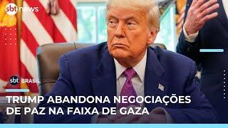 EUA deixam negociações de paz em Gaza e criticam apoio francês à Palestina | #SBTBrasil