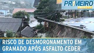 RS: Em Gramado, mais de mil deixam casas por risco de desmoronamento | Primeiro Impacto (20/05/24)