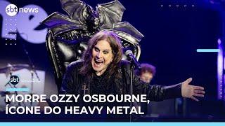Ozzy Osbourne morre, aos 76 anos, após despedida histórica dos palcos | #SBTBrasil