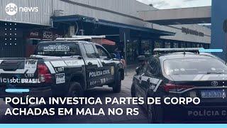 Mala com partes de corpo é encontrada em rodoviária de Porto Alegre | #SBTBrasil 
