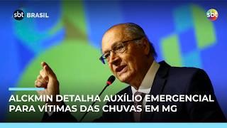 Alckmin reconhece estado de calamidade em MG e detalha auxílio emergencial às vítimas