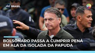 Bolsonaro é transferido para Papudinha, ala isolada do Complexo da Papuda, em Brasília 
