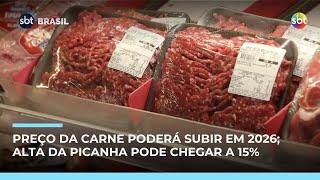 Carne bovina deve ficar mais cara em 2026; alta afeta todos os cortes