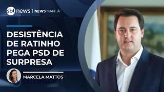 Desistência de Ratinho Jr. em disputar a Presidência pega lideranças do PSD de surpresa | #NewsManhã