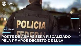 Polícia Federal assume fiscalização dos CACs nesta terça (1°) | #SBTBrasil 