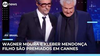 "O Agente Secreto" ganha prêmios de direção e ator no Festival de Cannes | SBT Brasil (24/05/25)