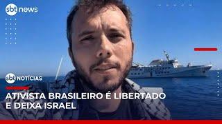 Itamaraty confirma retorno de ativista brasileiro Thiago Ávila ao país | #SBTNotícias