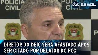 Tarcísio decide afastar diretor do Deic após delação de Gritzbach | SBT Brasil (20/12/24)