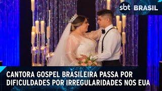 Marido de cantora gospel é preso pelo Departamento de Imigração nos EUA | SBT Brasil (10/02/25)