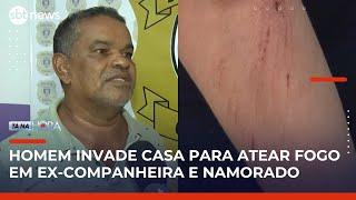 Homem invade casa da ex, tenta matá-la com fogo e diz: "Não me arrependo" | Tá na Hora (07/05/25)