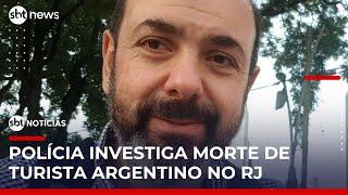 Turista argentino é encontrado morto no RJ; polícia fala em Boa Noite, Cinderela | #SBTNotícias