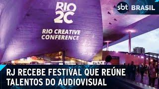 Rio2C reúne profissionais e personalidades da mídia e do audiovisual | SBT Brasil (08/06/24)
