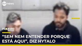 Veja imagens da audiência de custódia de Hytalo Santos e do marido | #PrimeiroImpacto