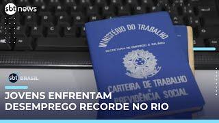 Rio tem maior taxa de desemprego jovem entre 18 e 24 anos, aponta IBGE | #SBTBrasil 