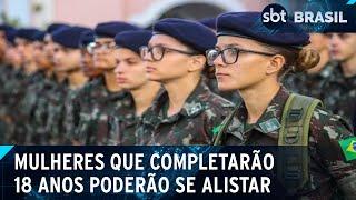 Alistamento militar feminino começa em 1° de janeiro de 2025; entenda regras | SBT Brasil (11/12/24)