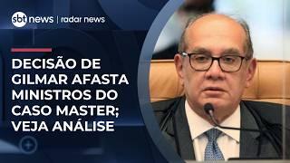 Decisão de Gilmar afasta possibilidade de apuração de elo entre ministros e caso Master | #RadarNews