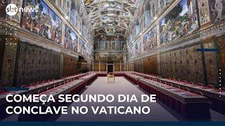 ▶️ AO VIVO | Conclave entra no 2º dia; acompanhe preparativos para escolha do novo papa no Vaticano