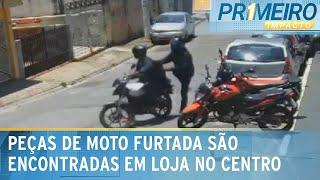 Dono rastreia moto furtada e encontra peças em comércio no centro de SP