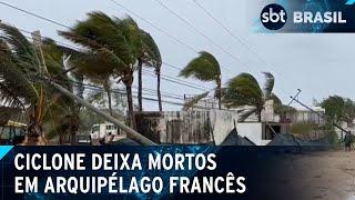 Ciclone Chido deixa vários mortos no arquipélago francês de Mayotte | SBT Brasil (16/12/24)