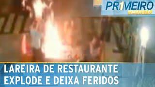 Lareira de restaurante explode e deixa três feridos no RJ | Primeiro Impacto (15/05/24)