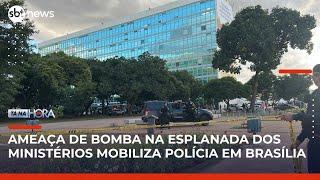 Ministério do Desenvolvimento Social é isolado após ameaça de bomba | Tá na Hora (22/04/25)