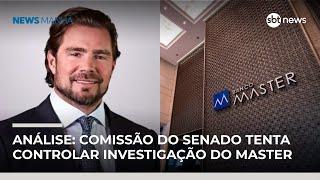 Comissão do Senado sobre o Master é uma tentativa de controlar investigação, diz Gayer | #NewsManhã