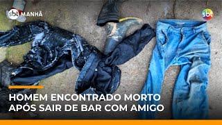 Homem é encontrado morto e nu ao lado de carro batido; polícia investiga latrocínio | #SBTManhã