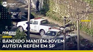 Criminoso mantém refém com autismo em SP; polícia negocia rendição | #PrimeiroImpacto