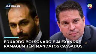 Câmara cassa mandatos de Eduardo Bolsonaro e Alexandre Ramagem