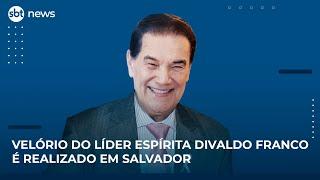 Velório do líder espírita Divaldo Franco é realizado em Salvador 